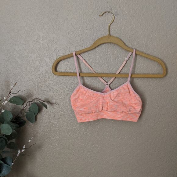 PINK Victoria's Secret Other - Victoria's Secret PINK Neon Orange Sports Bra Sz S
